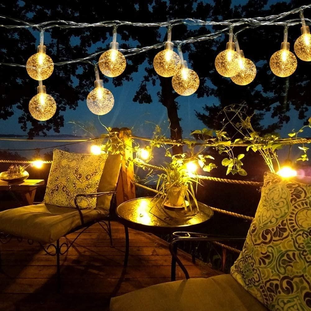 New 16 LED Crystal Balls String Light - ShopFlaree